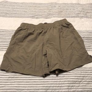 Tan Columbia shorts